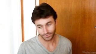 The young guy fucked a neighbor in the kitchen, and then right on the table