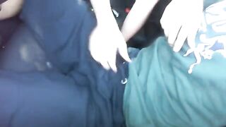A girl started to do blowjob right in the car, just like those daring homemade scenes you might’ve seen online