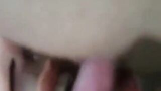 The guy froze the girl so as not to get caught