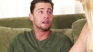A masseur fucked the blonde in the massage room