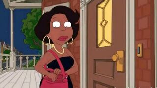 Porn parody of the famous TV show 'The Cleveland Show' with hot scenes