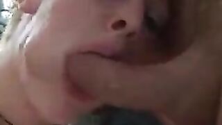 The blonde girl got a cock in her ass with intensity