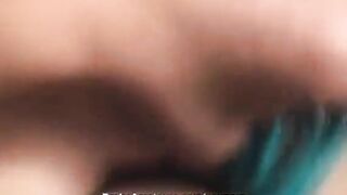 The young guy managed to release sperm on porn casting with a cute girl