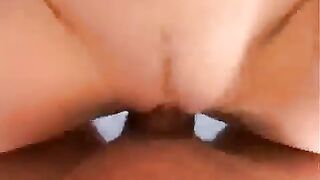 A girl has long dreamed of a cock and gets a passionate pussy