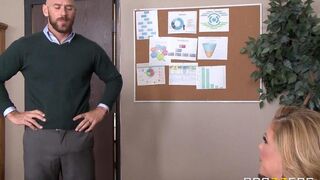 The Cherie Deville fucks with her subordinate in the office