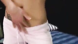 Hot brunette teen gets her face covered with cum after hard anal sex