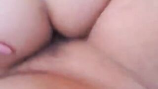 First-person sex with a creampie finish, oh yeah!