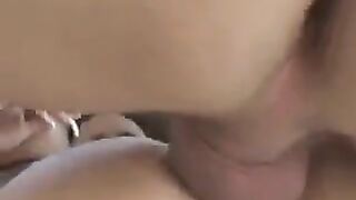 A pussy under a skirt without panties, captured by a hidden camera