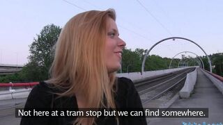 Hot blondie picked up in Karachi and fucked in the bushes