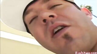 A guy fucks his wife’s mistress for money in this hot HD video