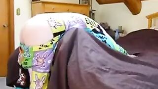 The girl is tied up and fucked in a BDSM style by her brother
