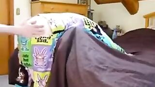 The girl is tied up and fucked in a BDSM style by her brother