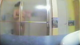 A sister has no idea there’s a spy in the shower