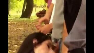 Four girls have been raped in their holes by a group of boys
