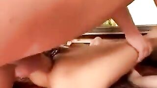 This Asian also wanted to experience anal sex, and it was a great decision