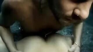 The beauty performs a blowjob underwater and then has sex with the guy