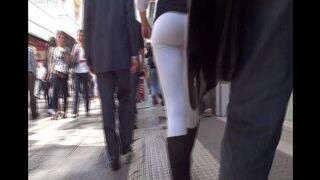 The camera followed the juicy Argentine ass in a steamy scene