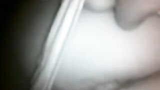 It was possible to get a chick's pussy on camera at night