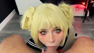 Himiko Toga gets fucked after taking an exam, engaging in sensual acts
