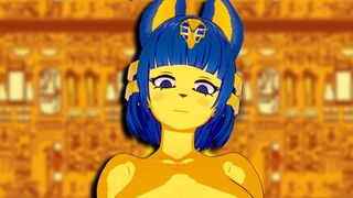 Ankha enjoys intense sex in the new episode with impressive animation
