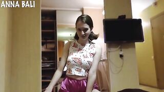 The stepbrother fucked her and then had to buy her a dress