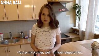 My stepsister got caught with her pussy photos