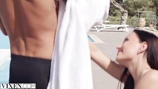 Two hot besties enjoying a steamy threesome with a married man