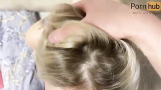 Her ass was gapped by my cock, and she moaned so sweetly