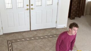 I met a guy in the bedroom and he was ready to go