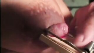 Violence and big tits go hand in hand in this scene