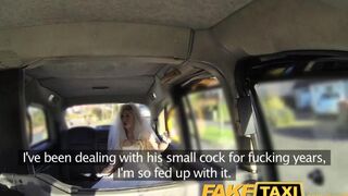The bride met a guy in the car and had sex with him