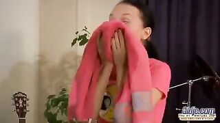 A girl was fucked in her ass by a mature man