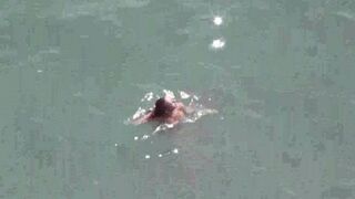 A pair of naked people at sea eporn