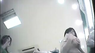 The hidden camera at the cash desk captures steamy moments