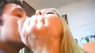 A blondie does not refuse sex with rich guys in this steamy scene