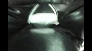 Latex husband and wife have fun together