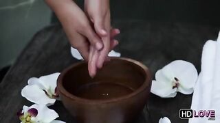 A hot erotic massage from a friend, just what she needed!