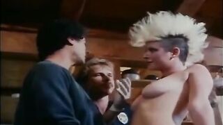 Retro porn scene with a huge dick and intense anal sex