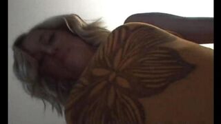 First creamy pussy experience for teen blonde Ellie Louise