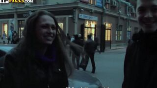 A real pick-up in Russian with the hottest slut