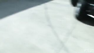 Blonde beauty Blair Summers gets fucked on the parking lot