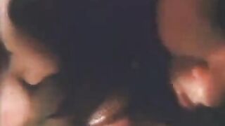An old video with a girl who loves to have sex with sperm