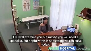 The cunning doctor stuck his dick in the patient and fucked her