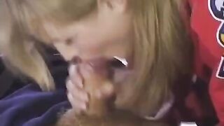 The hockey player was given to the fan for anal sex in the stadium