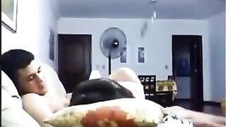 In the evening, as always, they decided to engage in passionate activity on the couch