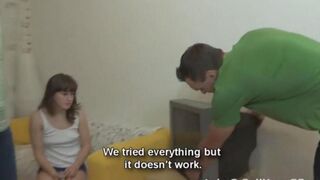 Brother Trachnul Sesstin fucked a girl on the couch