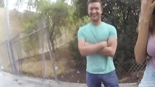 The pick-up guy fucked with an unfamiliar girl on the street camera