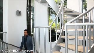 Masseuse has two clients at her home at once