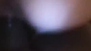 Latin beauty gets a big black cock in her wet pussy