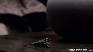 Babe was tied up to the bed and fucked